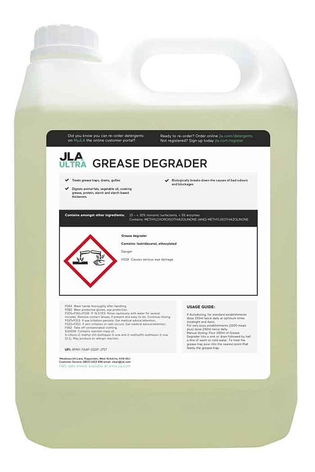 Commercial grease degrader