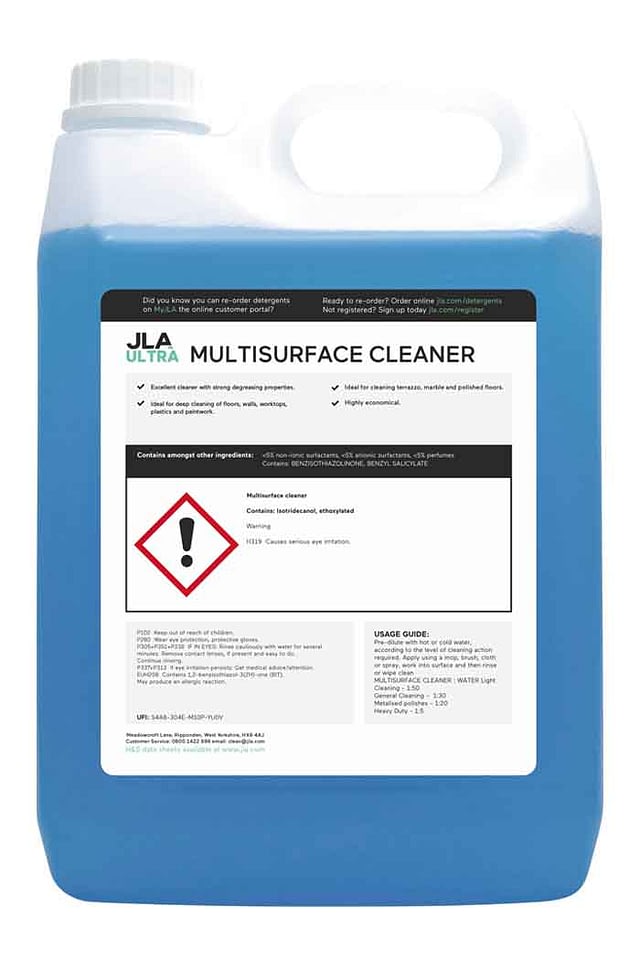 Commercial multi-surface cleaner