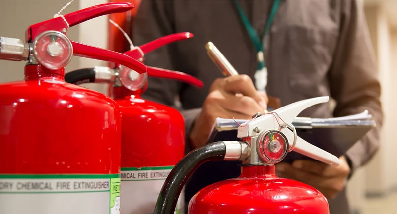 Fire safety check