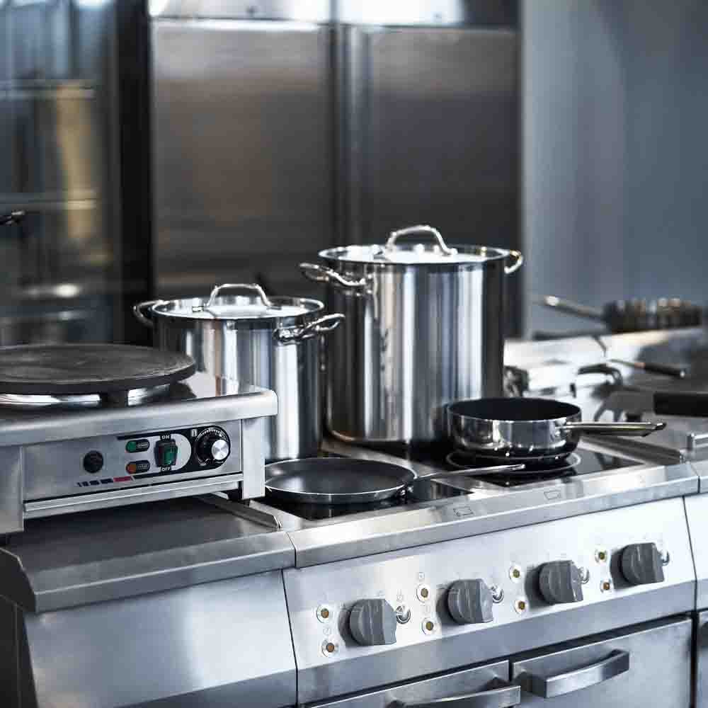 Commercial range oven