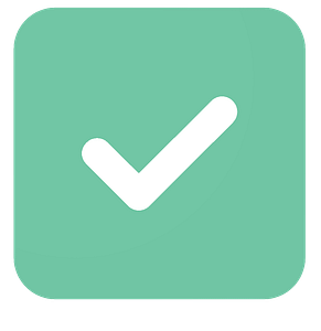 Tick icon