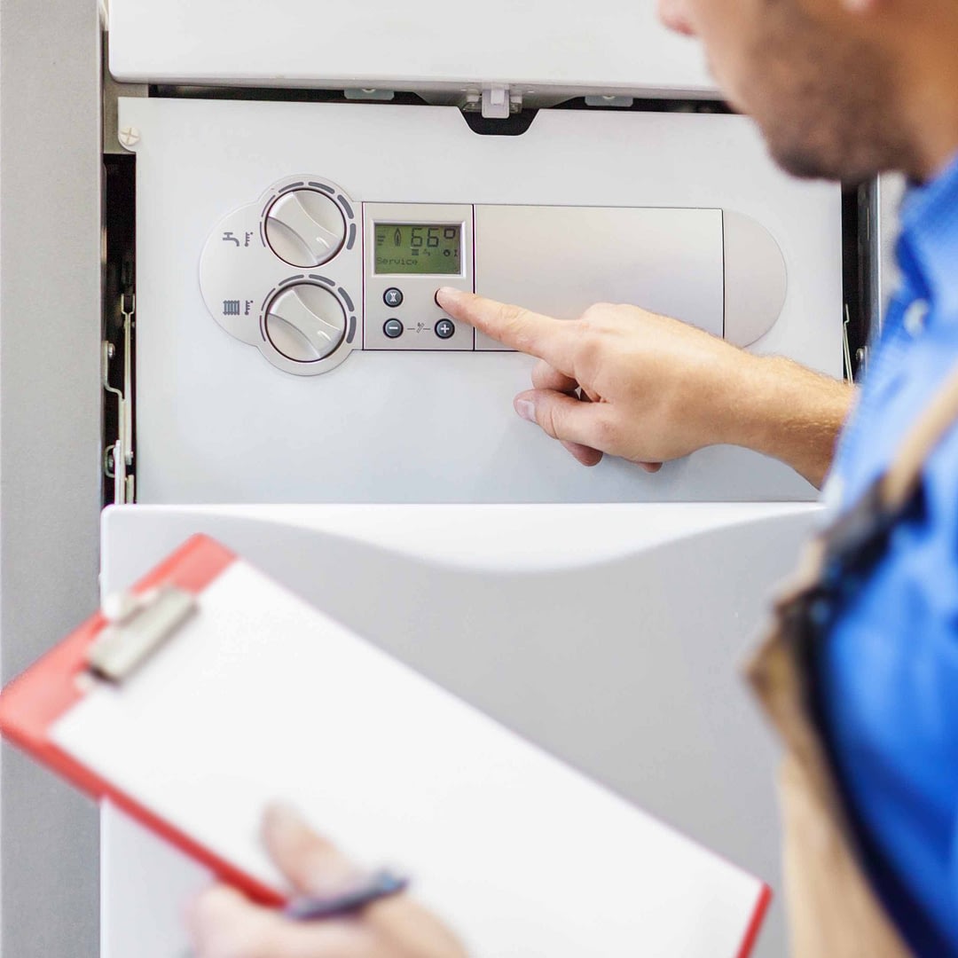 Commercial boiler servicing
