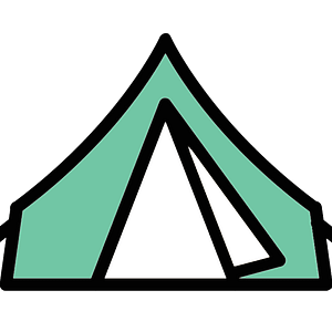 Holiday park/campsite icon