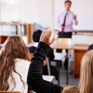 School classroom LR