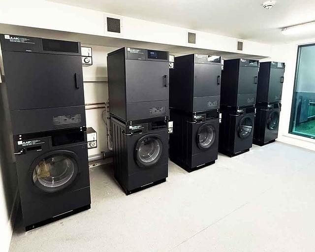 Commercial laundry equipment - new installation
