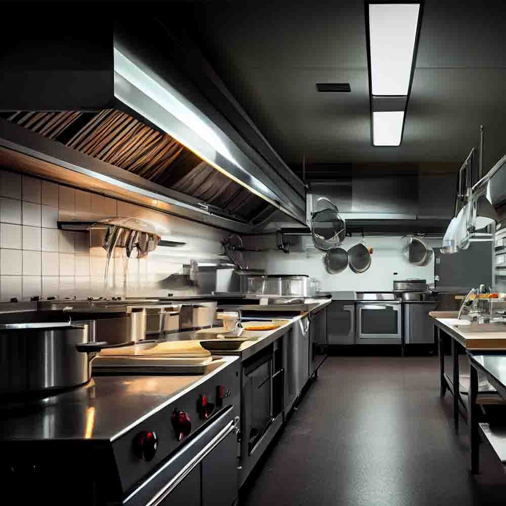 commercial kitchen