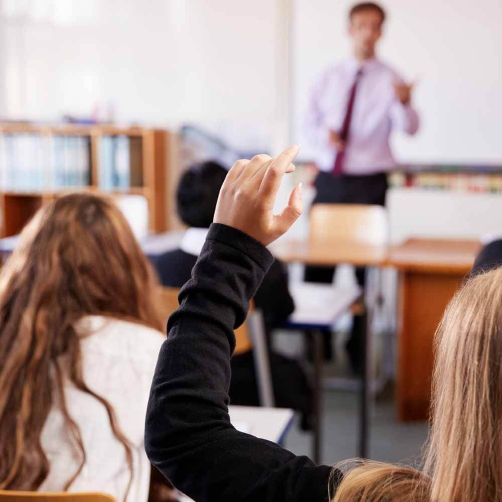 School classroom LR