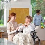 Care home visitors