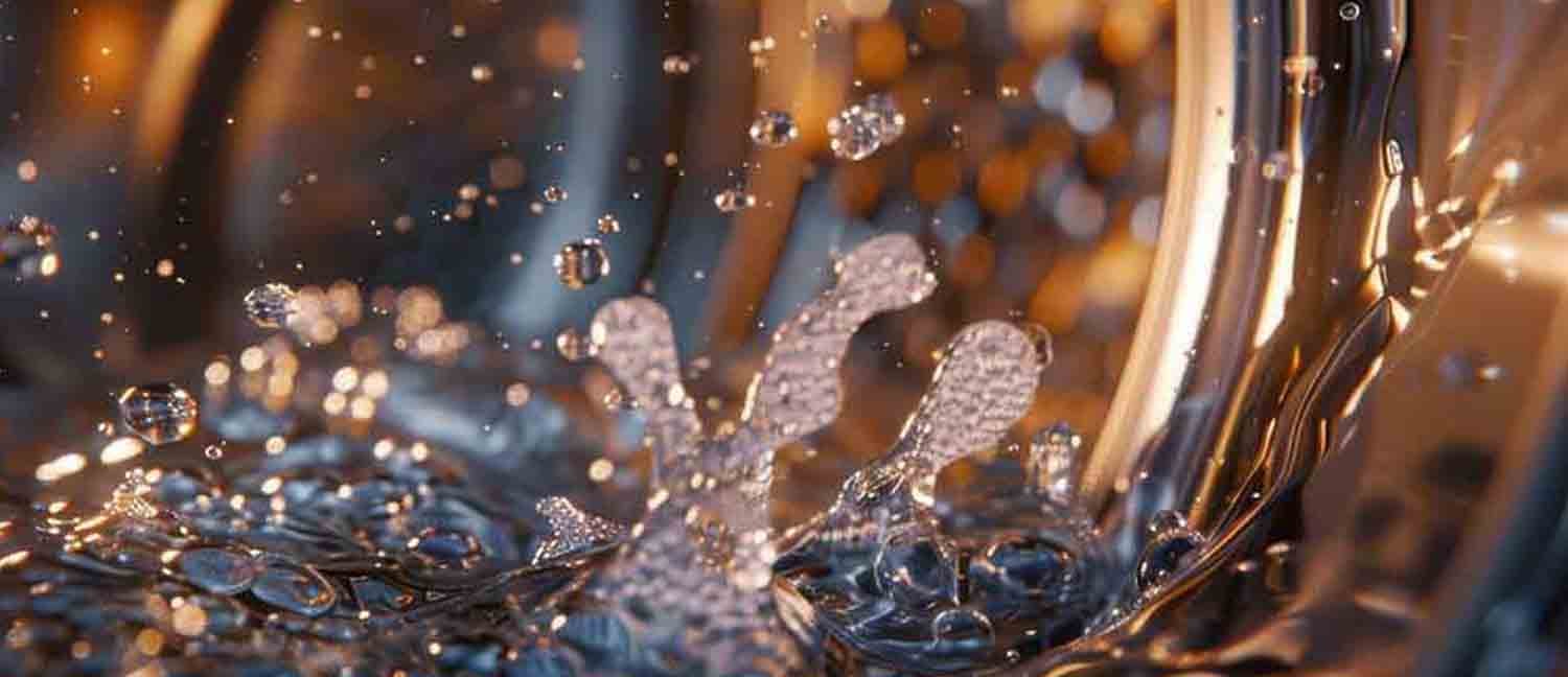 Laundry: Water in residential and commercial washing machines, essential for cleaning clothes and fabrics, close-up --chaos 10 --ar 16:9 --stylize 150 --v 6 Job ID: a7ea22fb-81ee-4dc3-abf8-2e7c9756e68c