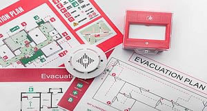 Fire safety planning, alarms and AOV