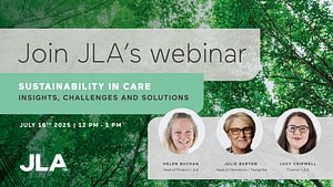 Join our free webinar - Sustainability in care: insights, challenges and solutions