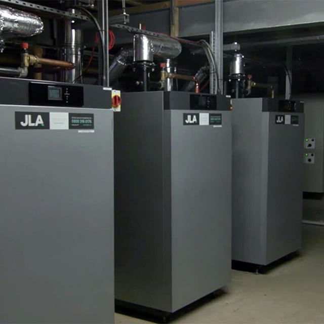 Commercial boiler installation from JLA
