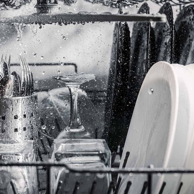 Stacked dishwasher