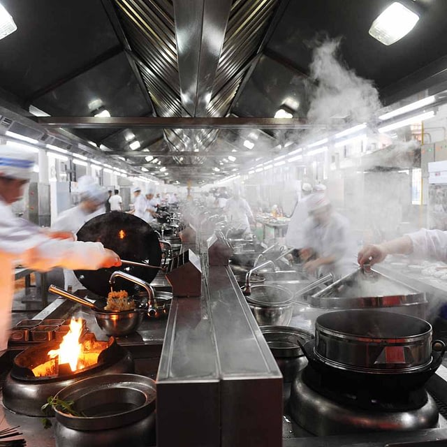 Commercial kitchens
