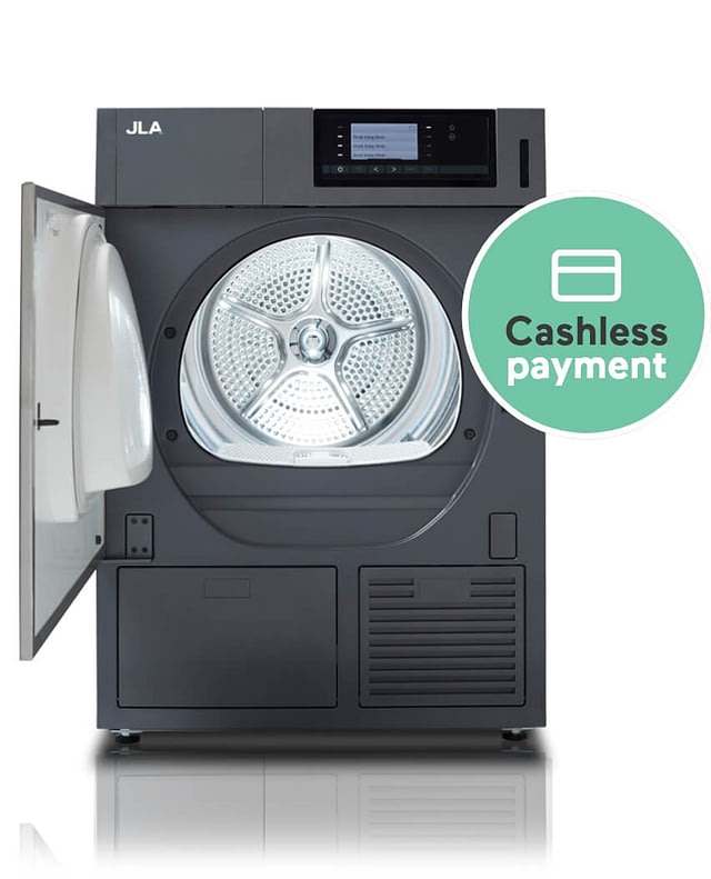 JLA 8C dryer with Cashless payment