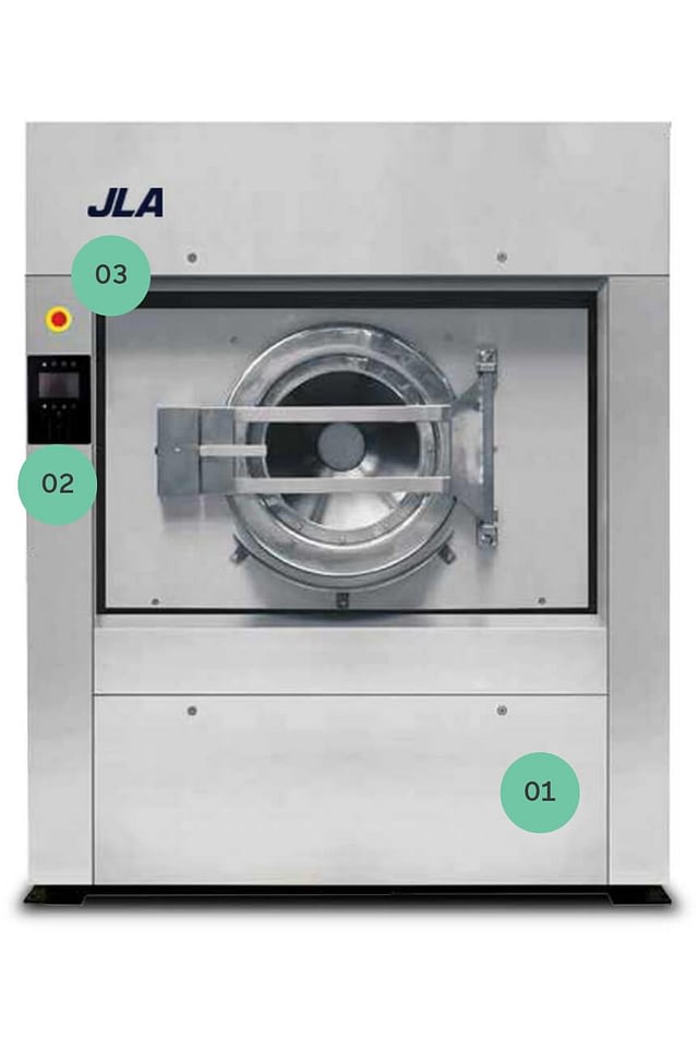JLA Small Medical Industrial Washing Machines