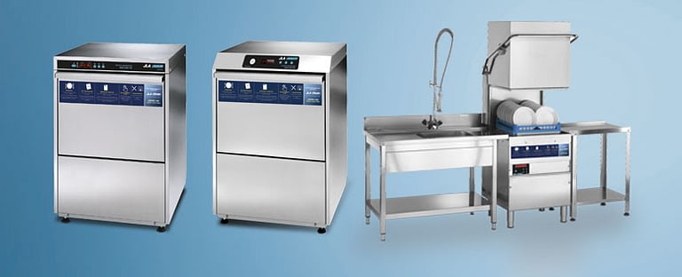 Thermal dishwashers