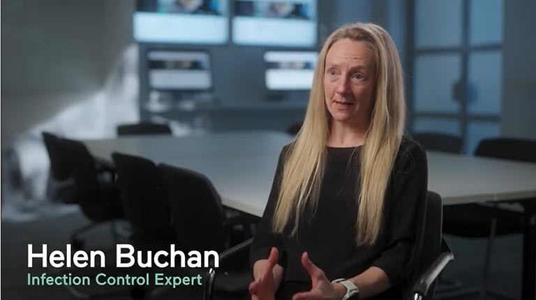 Helen Buchan, Infection control expert