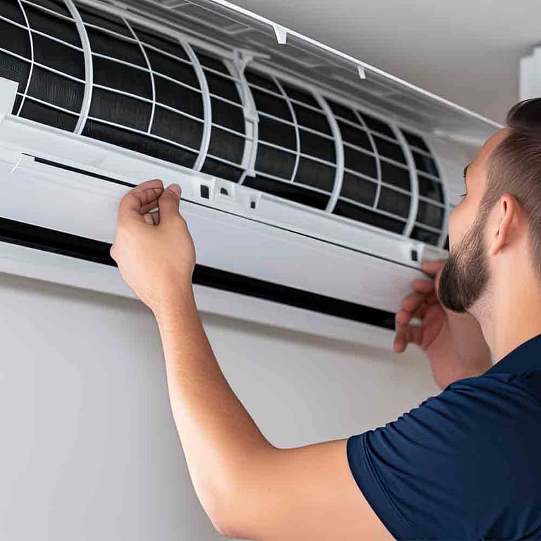 Air conditioning servicing