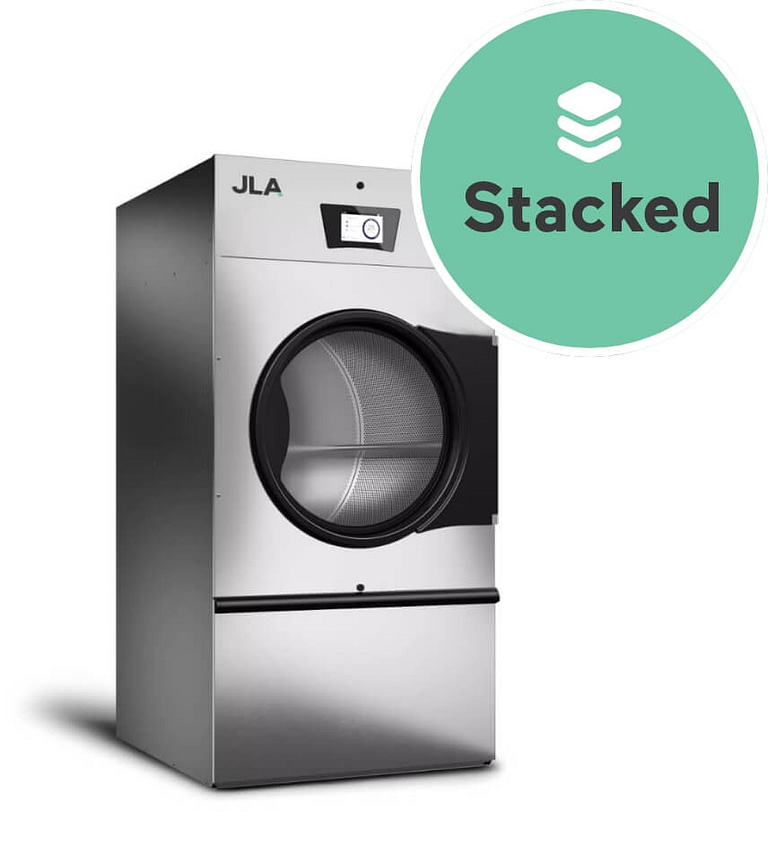 JLA Touch Dryers stackable