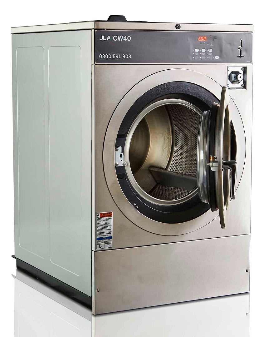 JLA CW40 coin-operated commercial washing machine