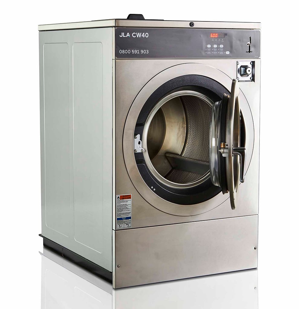 JLA CW40 coin-operated commercial washing machine