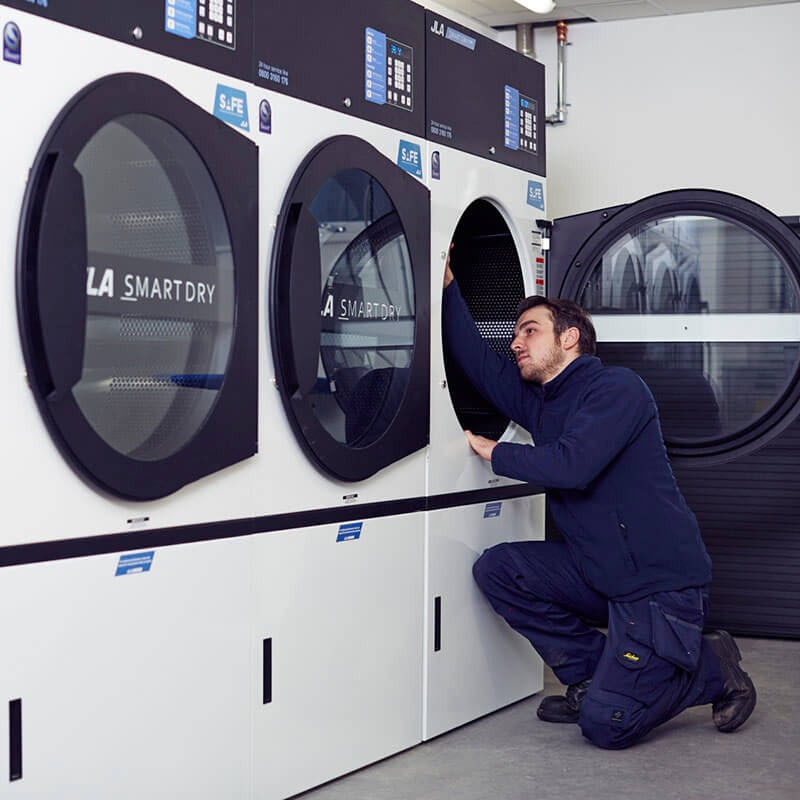 Dryer servicing