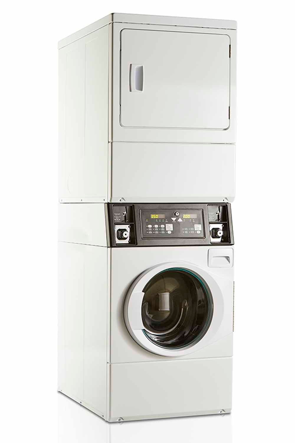 JLA 98 coin-operated stacked washer and dryer