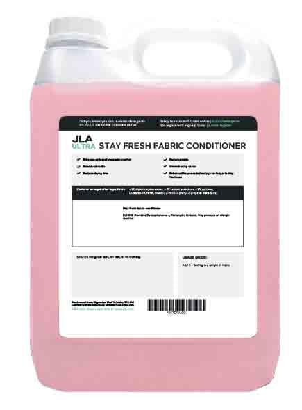 JLA laundry detergents - stay fresh conditioners