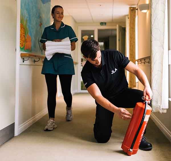 Care home fire safety assessment