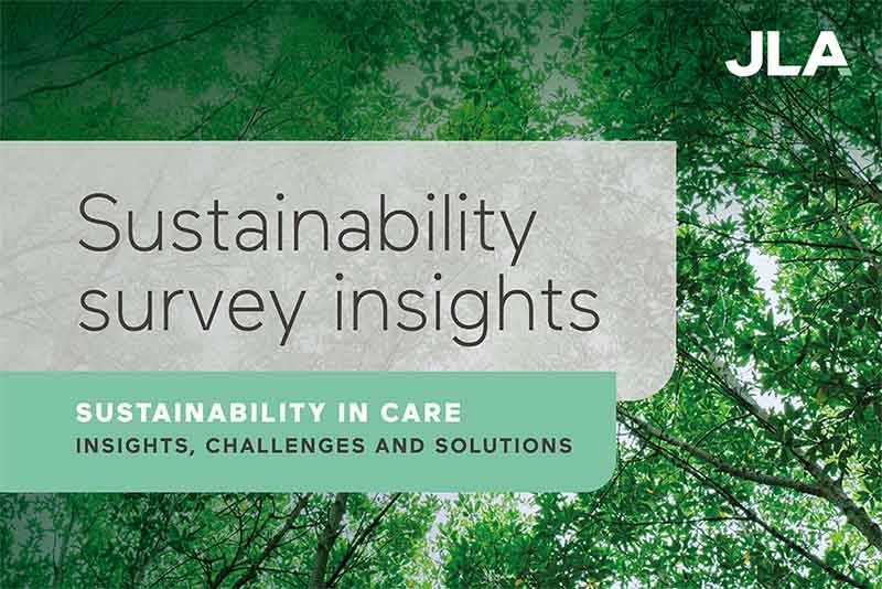 Sustainability survey banner