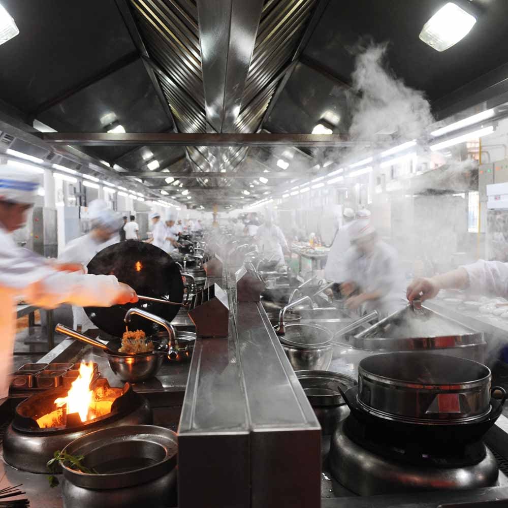 Commercial kitchens