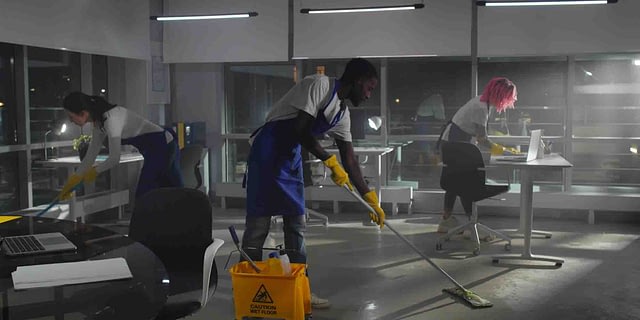 Contract cleaners