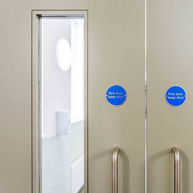 Fire doors at JLA