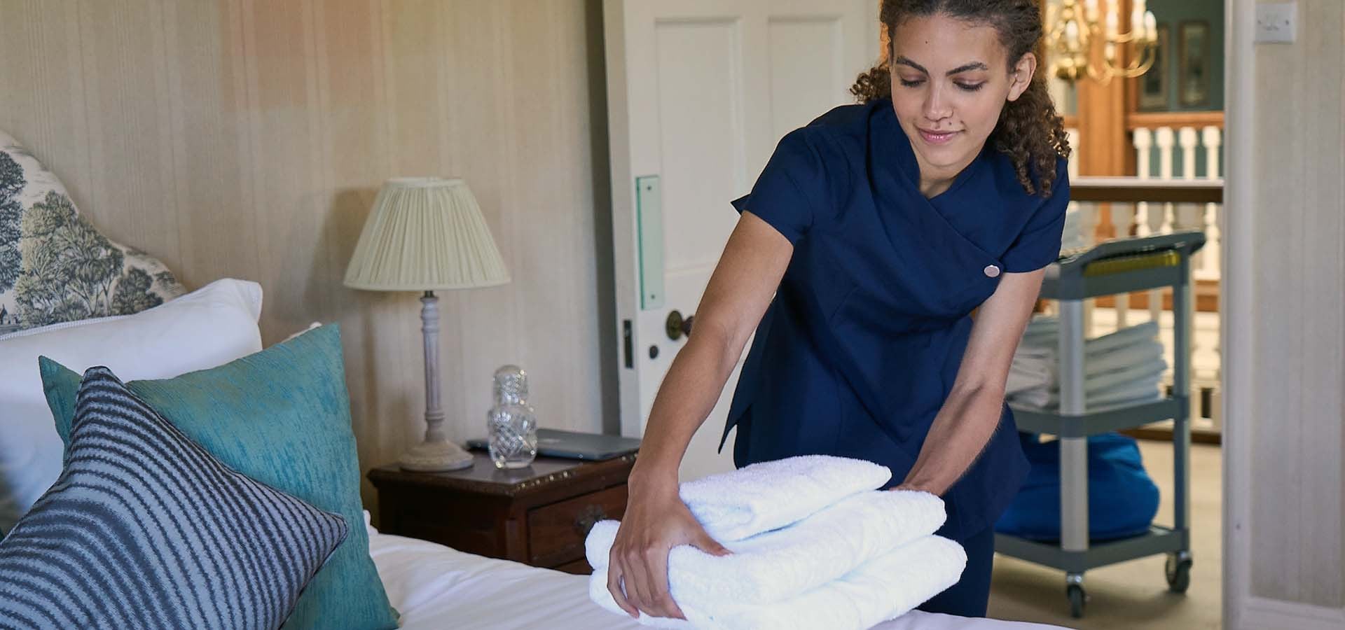 Bedroom laundry