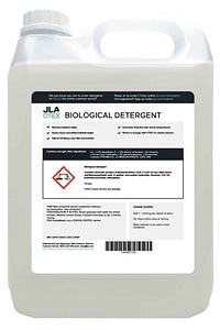 JLA bio detergent bottle