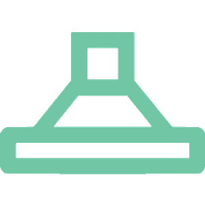Cooker hood icon