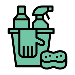 Cleaning products icon