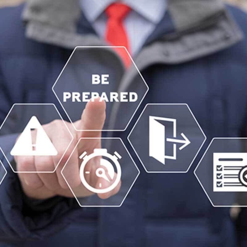Fire safety; be prepared