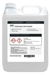 Commercial peroxide destainer