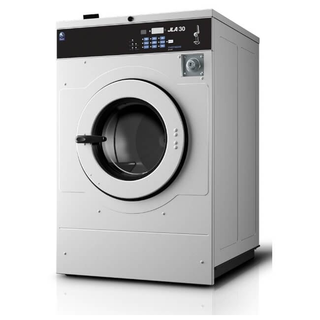 Coin-operated commercial washing machine