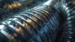 Commercial dryer ductwork