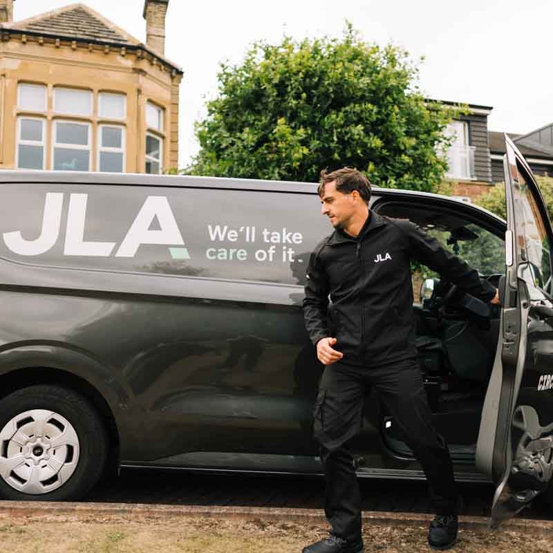 JLA attends site